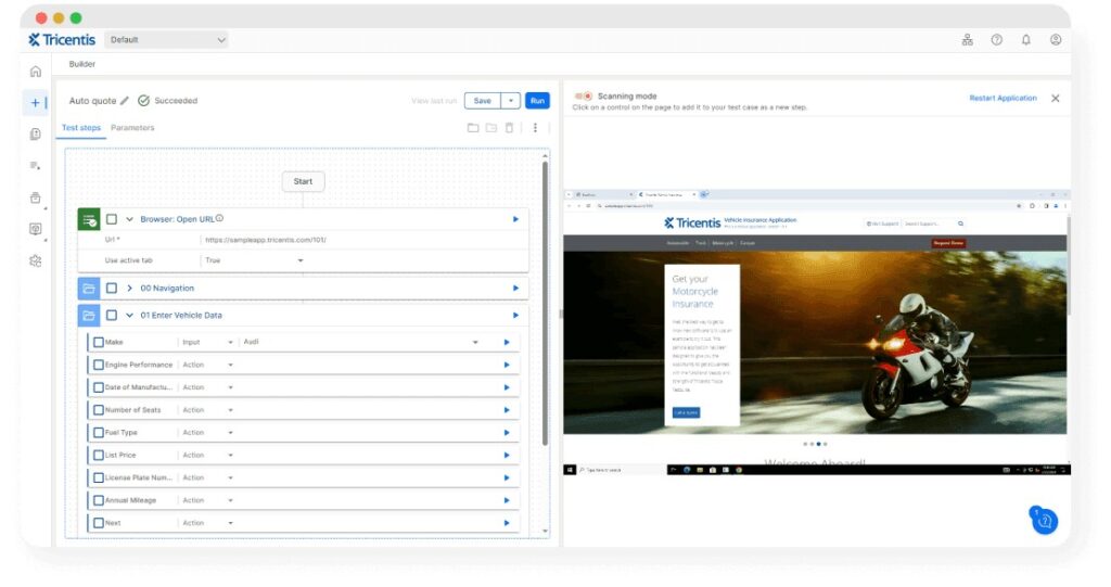 tricentis tosca-cloud-deployment-browser-testing