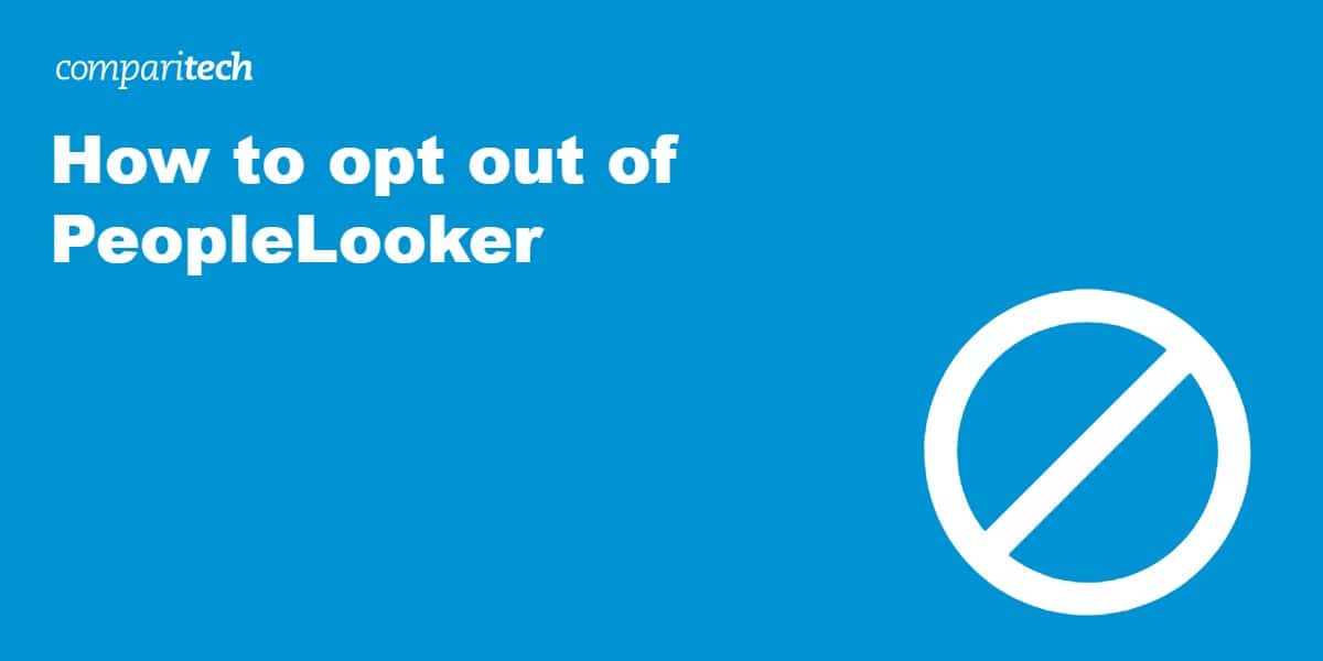 opt out of PeopleLooker