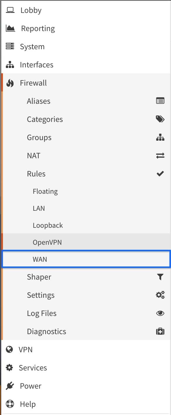 OPNsense - OpenVPN Server - Go To WAN