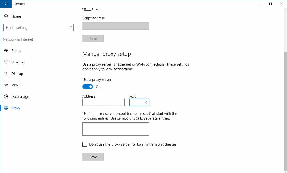 OPNsense - Squid - Proxy Setup - Windows