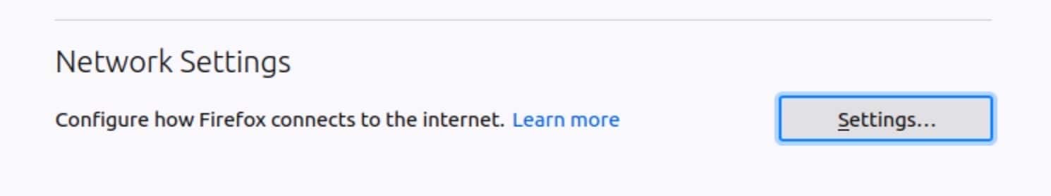 OPNsense - Squid - Firefox Network Settings
