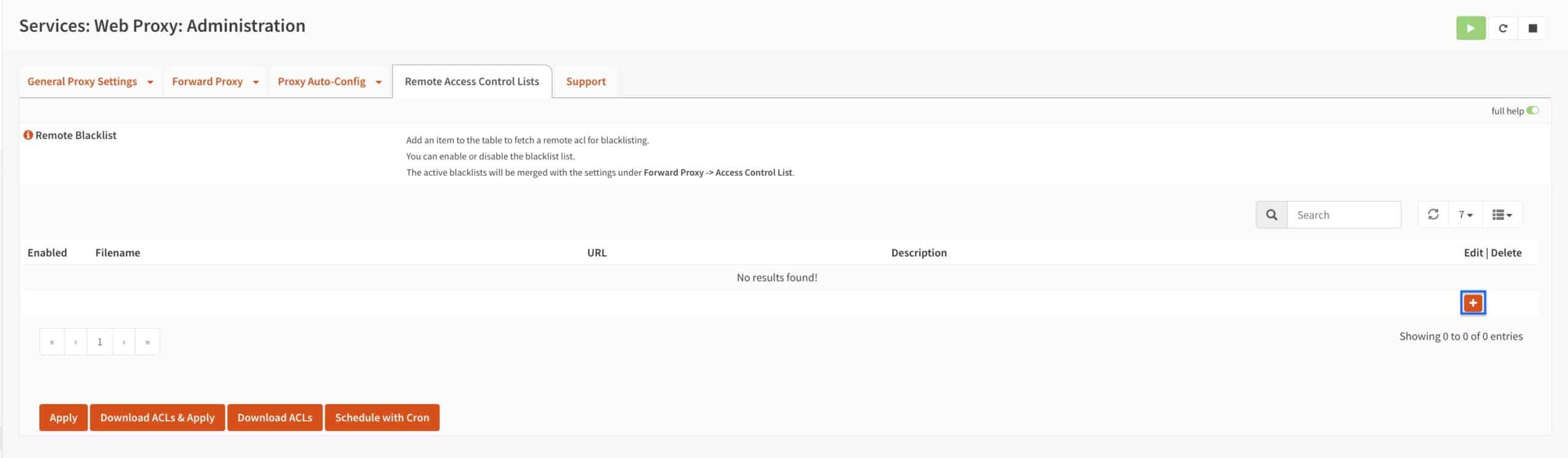 OPNsense - Squid - Remote ACL - Click Plus