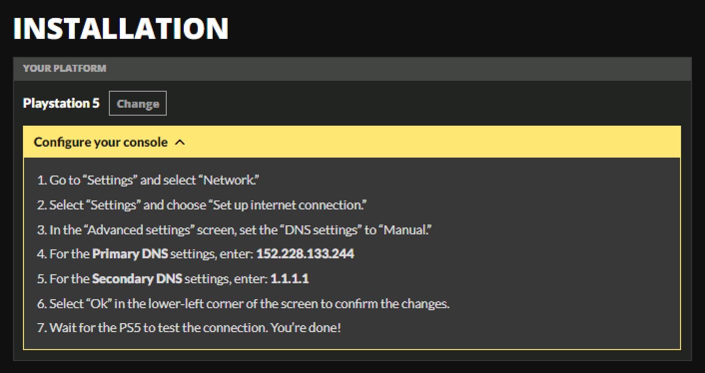 NoLagVPN - Configure_Console