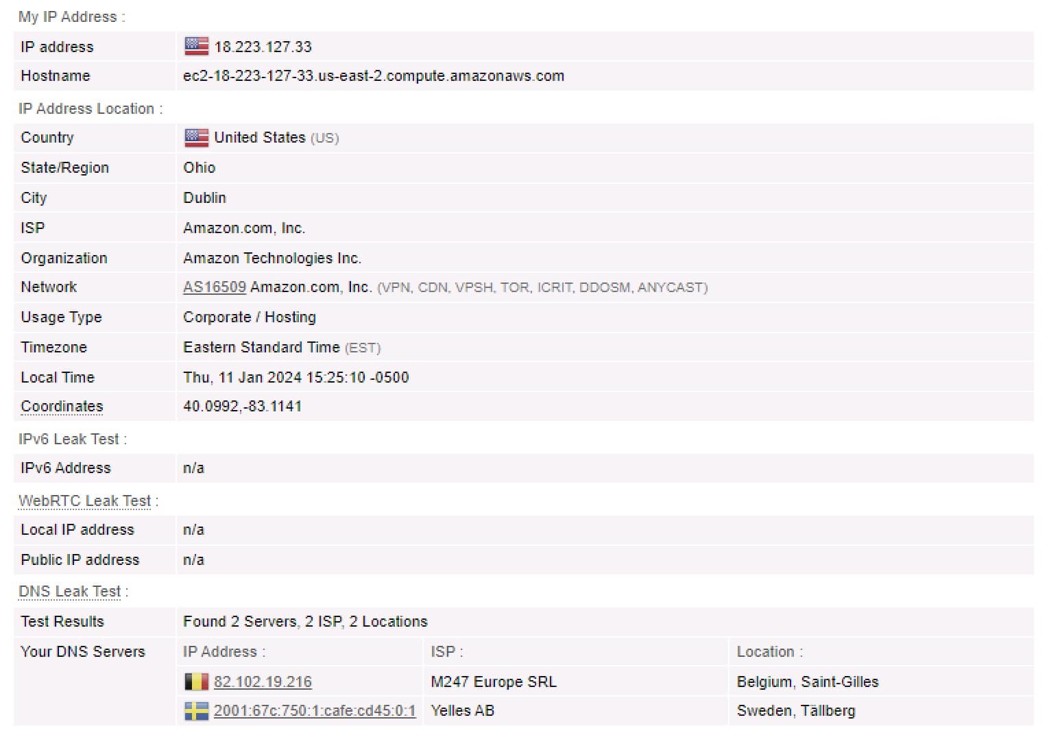 NoLagVPN - Leak_Test_No_VPN