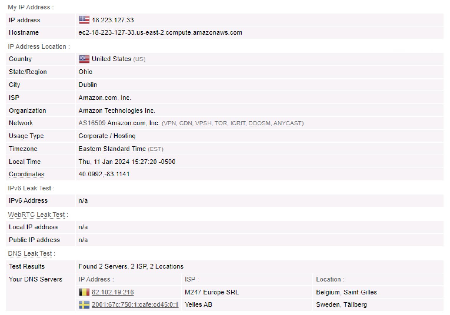 NoLagVPN - Leak_Test_With_VPN