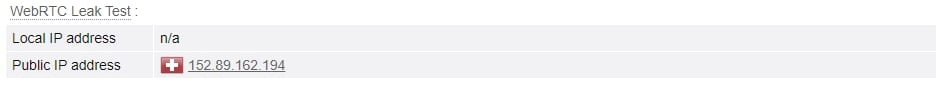 WebRTC tests.
