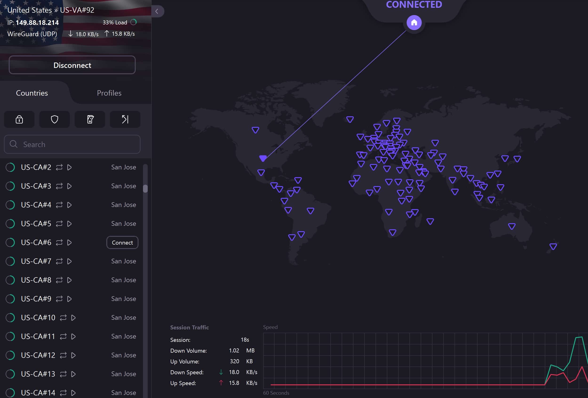 ProtonVPN US servers