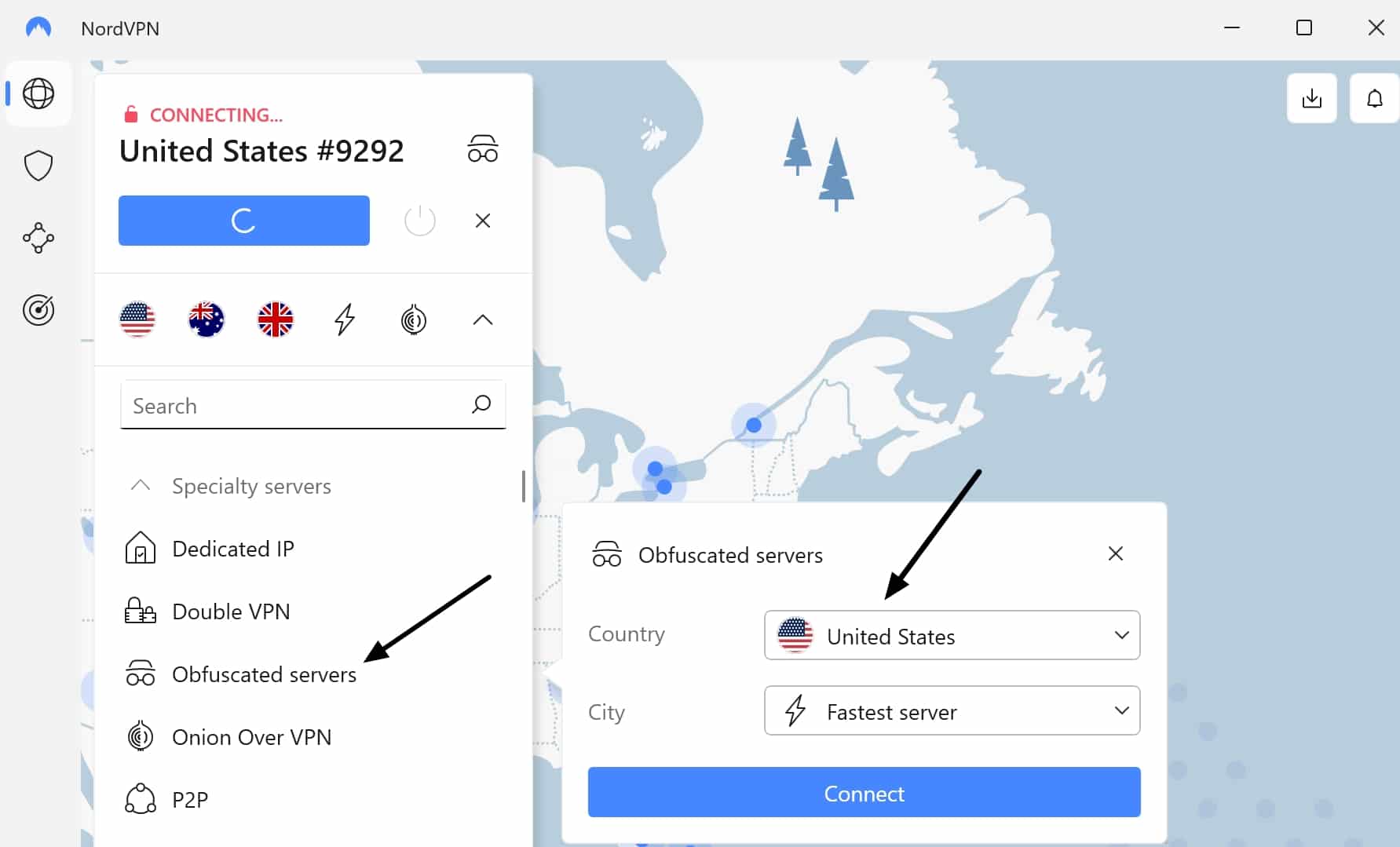 NordVPN obfuscated servers