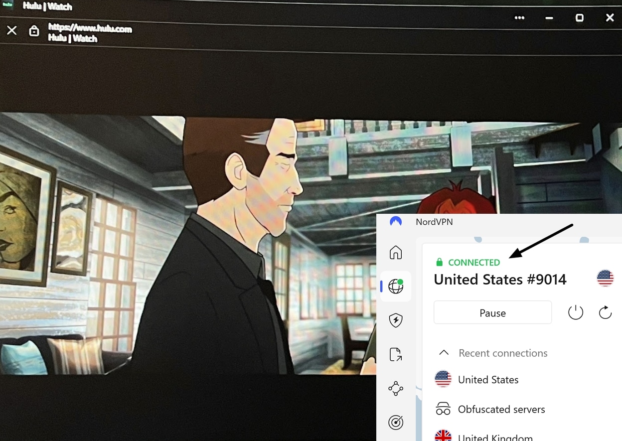 Mit NordVPN können Sie Hulu von überall aus ansehen