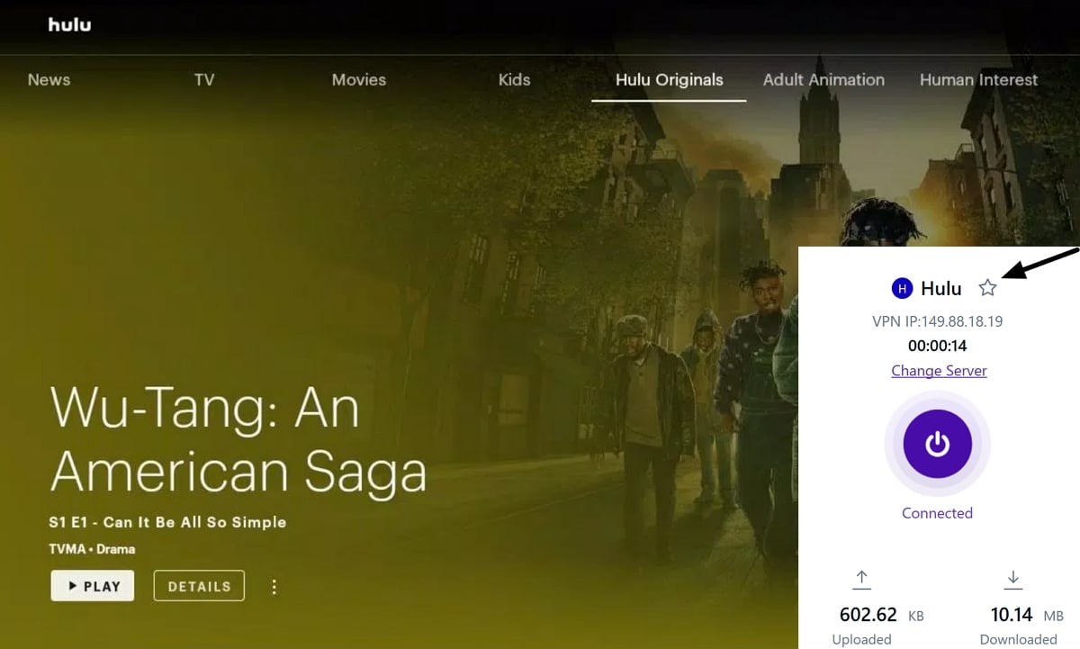 Sehen Sie Hulu im Ausland mit PureVPN