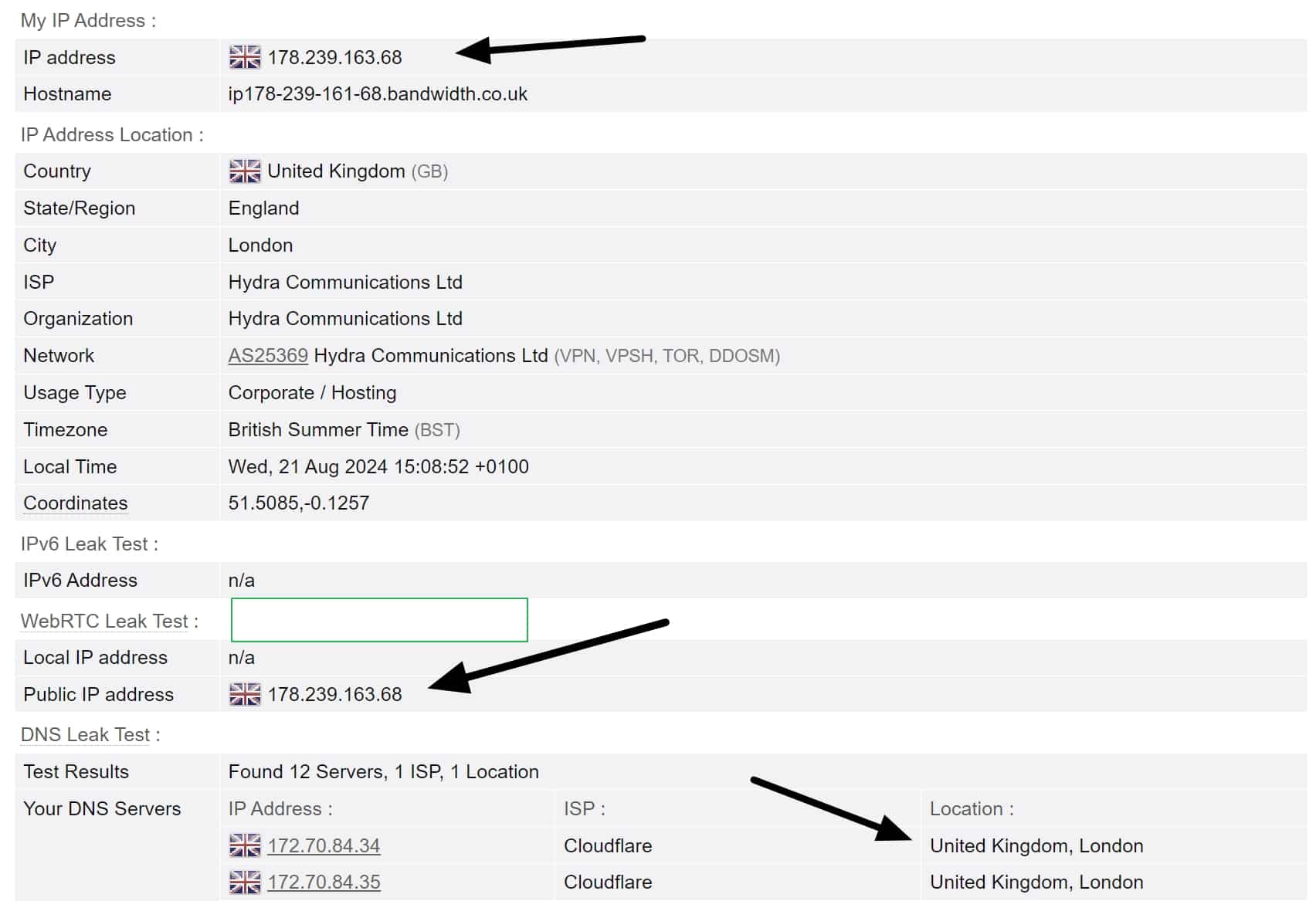 Surfshark DNS leaks