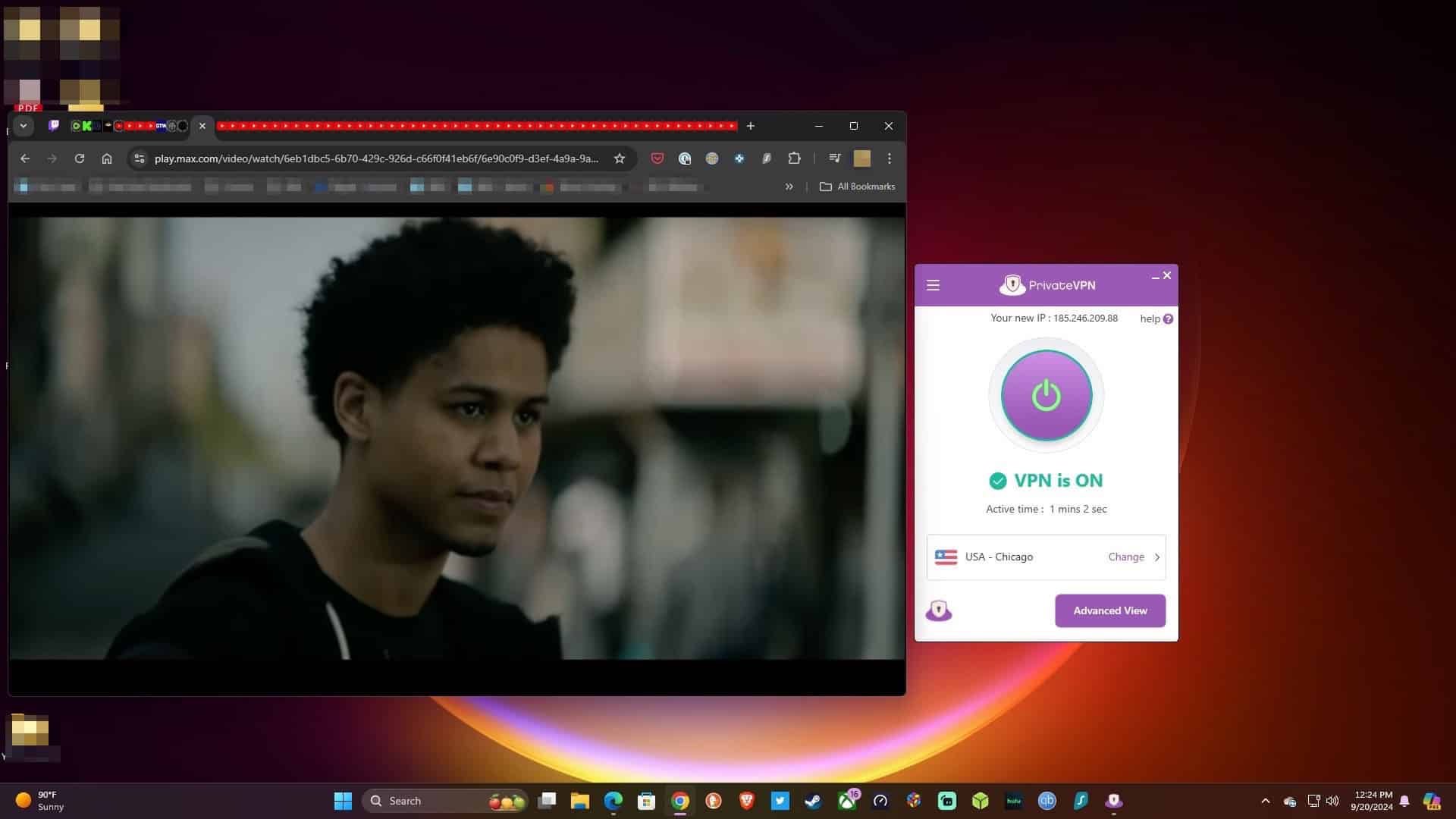 Streaming Max.