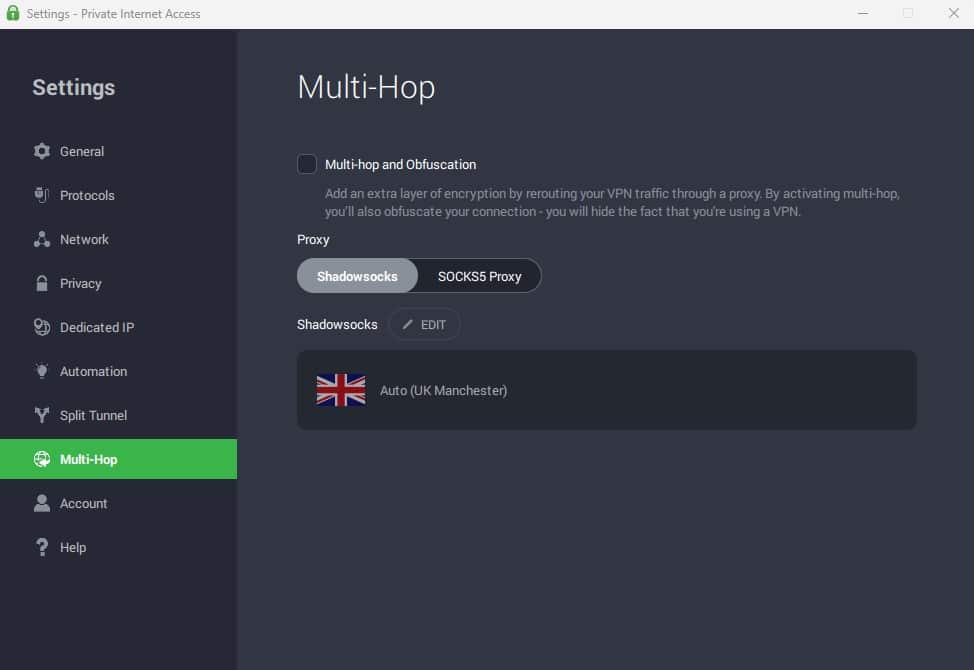 PIA multi-hop options.
