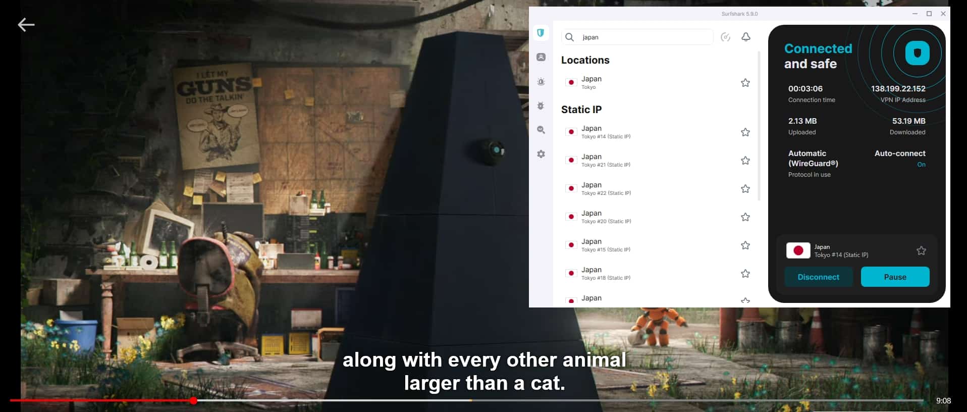 Streaming Netflix with surfshark